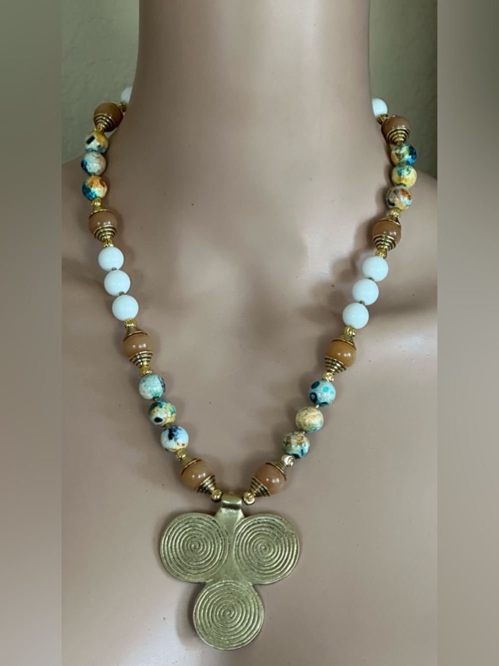 24 inch Mixed bead necklace NWOT